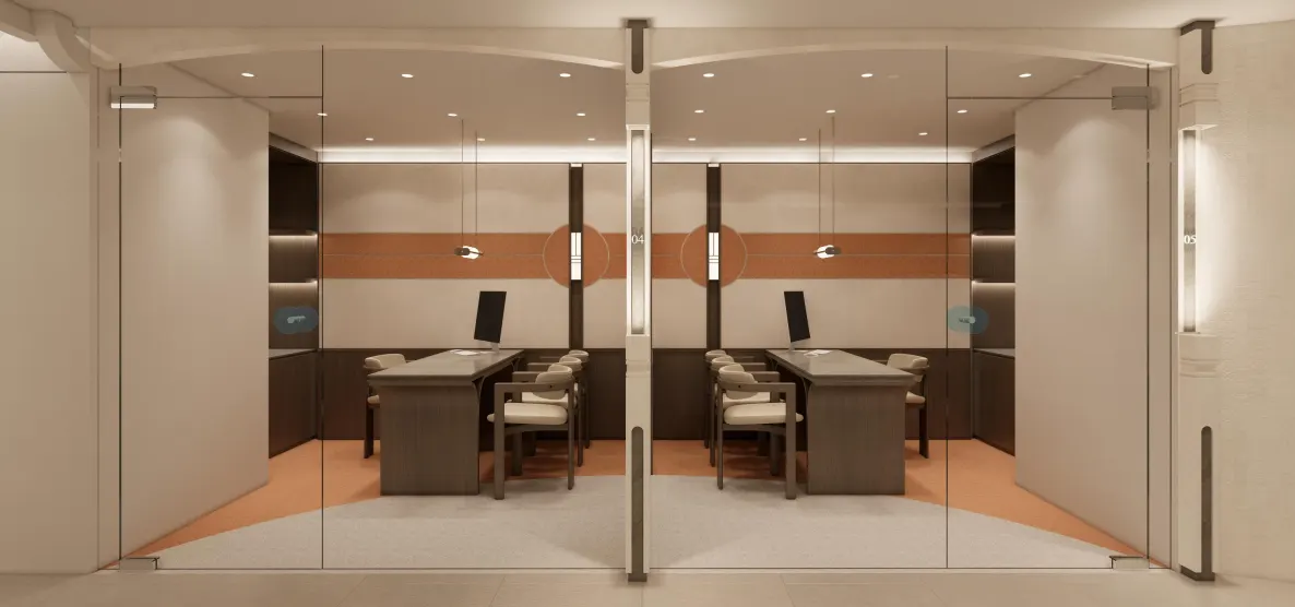 Private treatment room